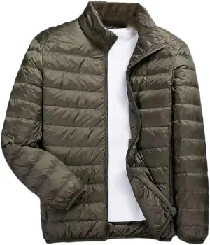 Winter Down Jacket Men Ultra Lightweight Packable Down Coat Men Hoodies Jackets