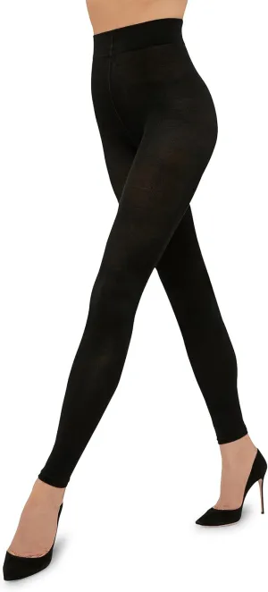 Wolford Merino Tights Leggings 100 Denier for Women Warm Comfortable & Luxurious Everyday and Cold Weather Fashion Staple