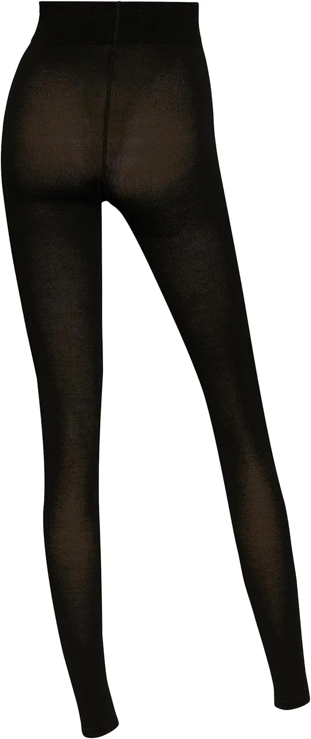Wolford Merino Tights Leggings 100 Denier for Women Warm Comfortable & Luxurious Everyday and Cold Weather Fashion Staple