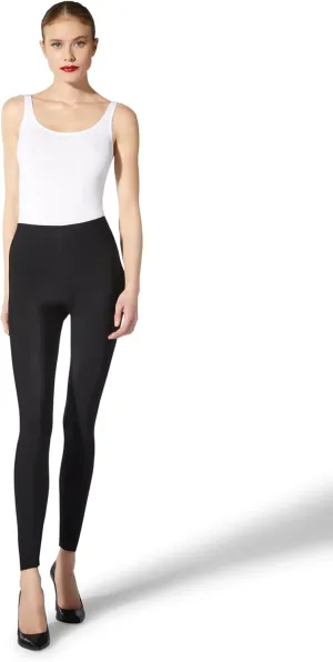Wolford Scuba Leggings for Women Comfortable Slim Fit Business Leggings Hidden Elastic Waistband and Hand-Applied Logo Detail