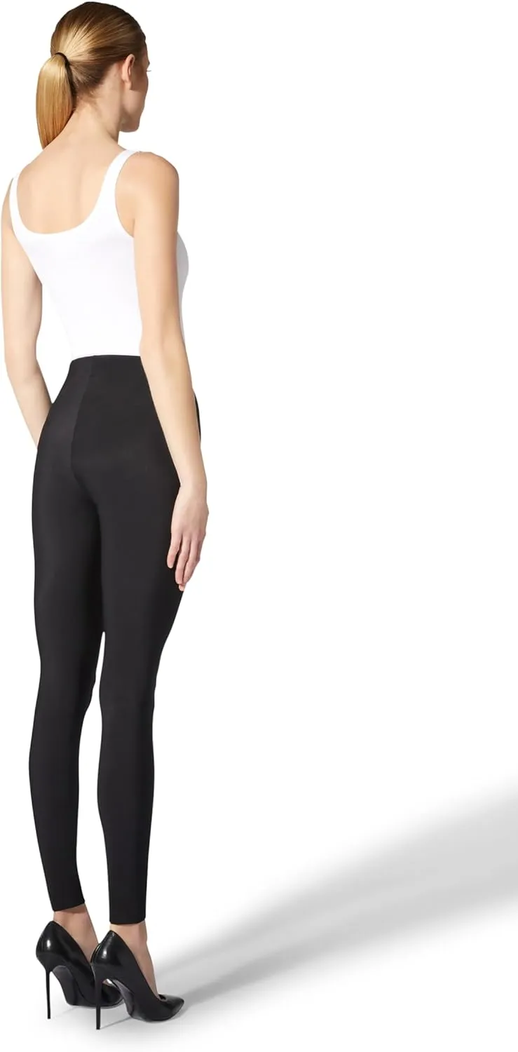 Wolford Scuba Leggings for Women Comfortable Slim Fit Business Leggings Hidden Elastic Waistband and Hand-Applied Logo Detail