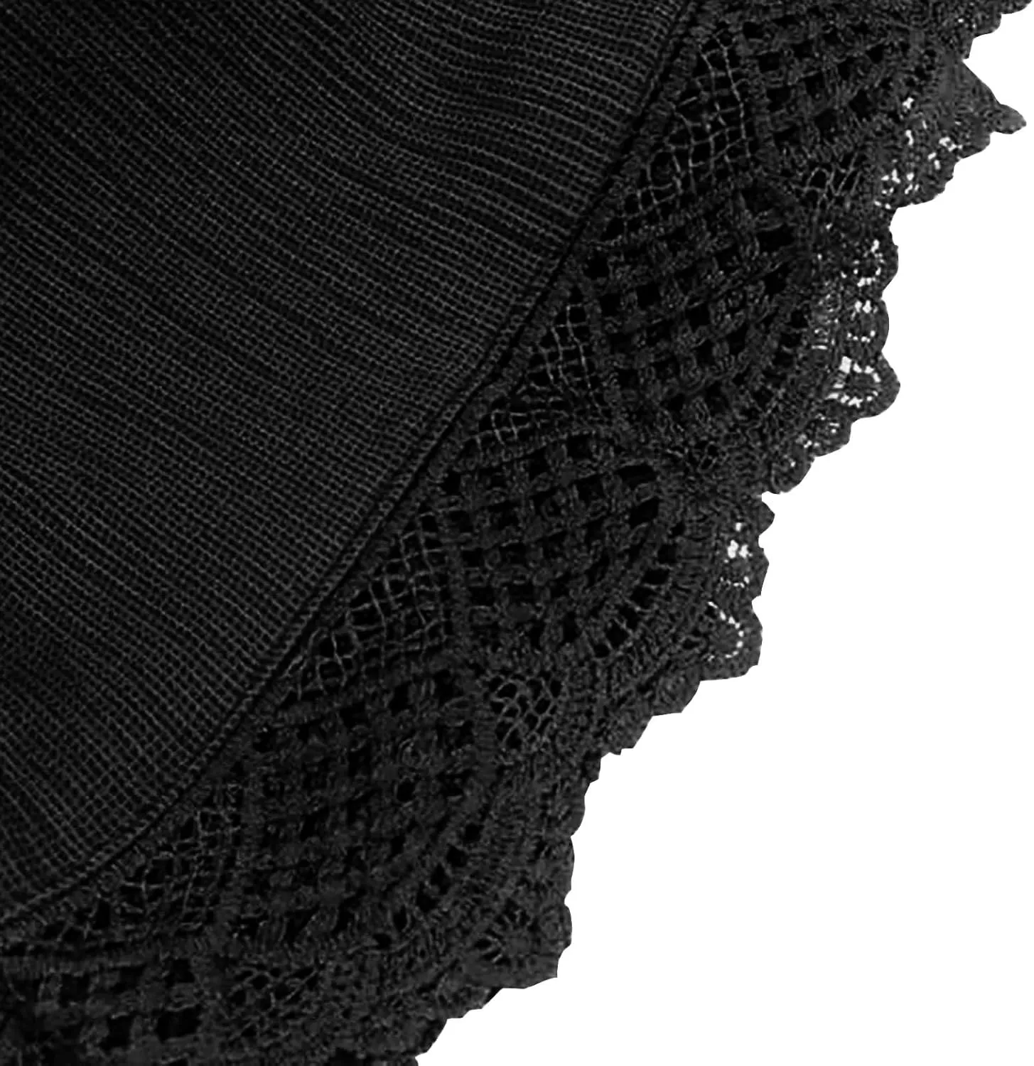 Women's Casual Shorts with Pockets Lace Trim Front Pleated Drawstring Stylish Comfortable Loose Fitting Summer Pants