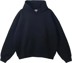 Womens Fall Winter Oversized Loose Basic Solid Hoodies Unisex Thick Sweatshirts Pullover Fleece Sweaters