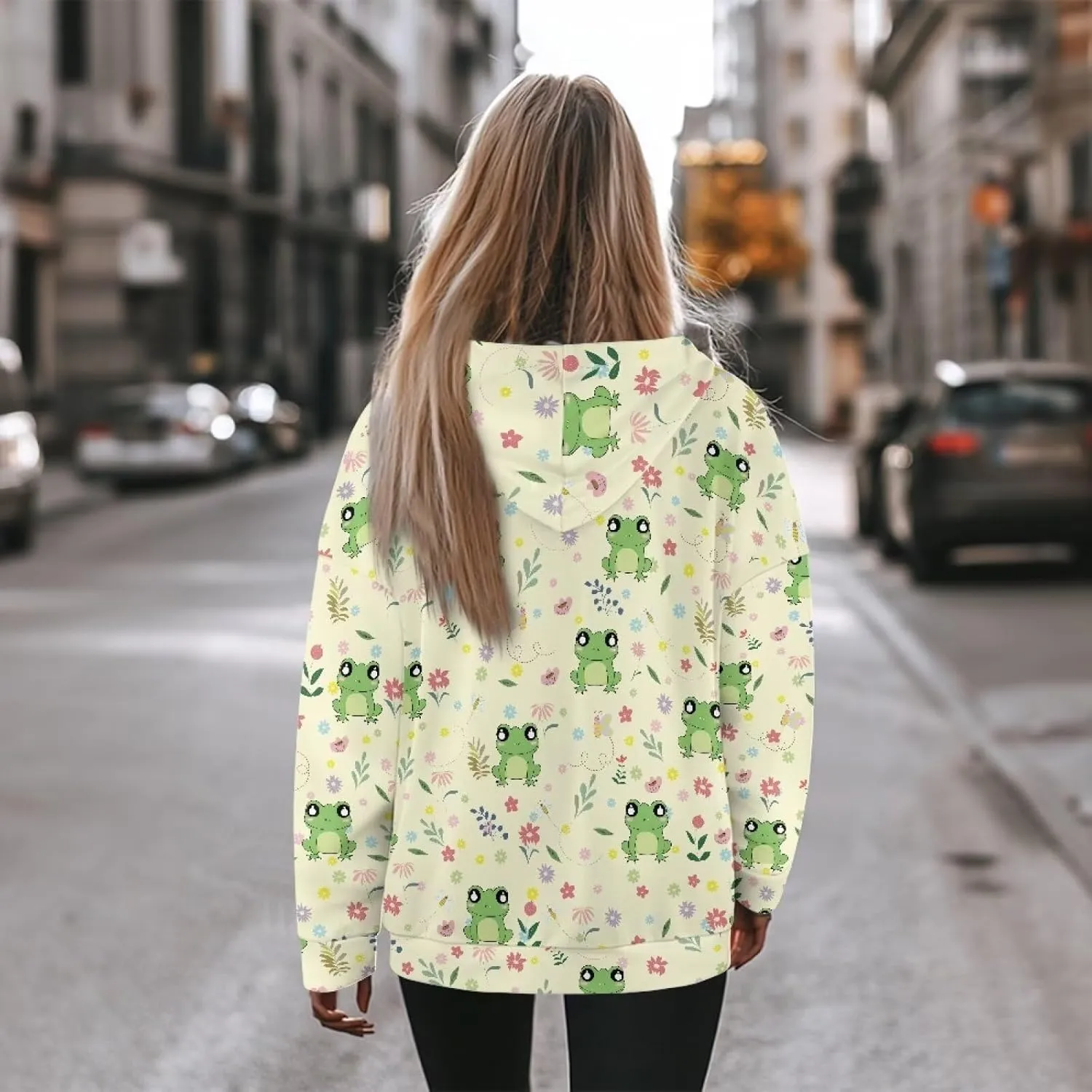Womens Hoodie Oversized Sweatshirt Causal Long Sleeve Hoodie Fall Clothes Plus Size Sports Loose Pullover Sweaters