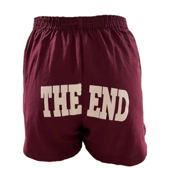 Women's Soffe The End 4in Shorts in Maroon
