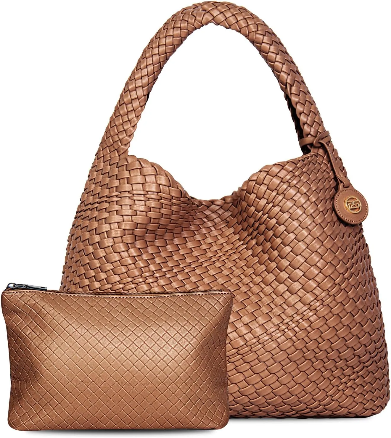 Woven Tote Bag for Women Woven Purse Large Woven Tote Braided Purse Weave Purse with Top Handle